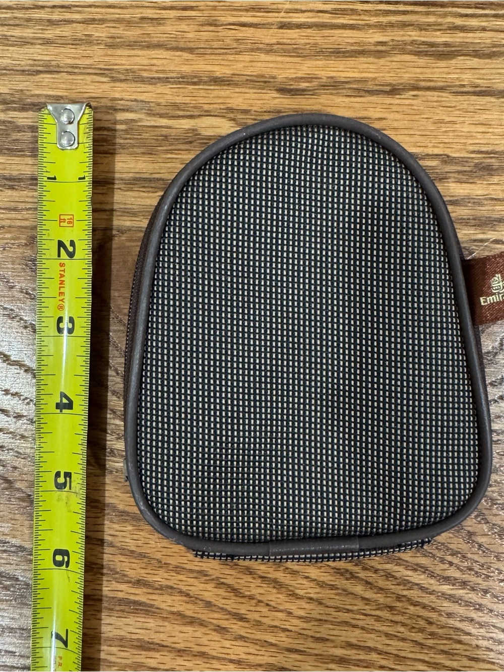 Black Travel Accessory Pouch